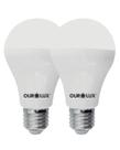 2 Lâmpada Controled 9w 6500k Biv Branco Frio Ourolux