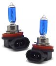 2 Lâmpada H11 55 Watts Super Branca Efeito Xenon 12V 6000K
