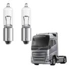2 Lâmpada H21w 24v Scania S6 R420 - Lanterna E Farol
