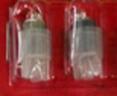 2 lampadas auto brilho tipo esmagada t10 12v led azul