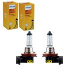 2 Lâmpadas Automotiva Standard Original Philips H8 12V 35w 3200K