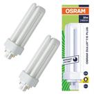2 Lâmpadas Compacta Dulux T/E plus 32W 827 4 Pinos 2700k Ledvance Osram