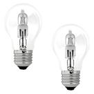 2 Lâmpadas Halógena Bulbo A55 Philips 42w 127v E27