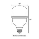 2 Lâmpadas Led 40w T80 6500k Branco-Frio