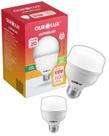 2 Lâmpadas Led Alta Potência T 20w Bivolt Base E27 Cor da Luz 3000k Branco-quente Ourolux