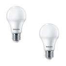 2 Lâmpadas Led Bulbo 9w 4000k Philips Neutro A60 806Lm