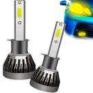 2 Lâmpadas Led H3 Iluminação Gold Vision Amarela 3000k