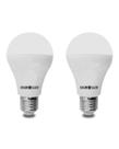 2 Lâmpadas Ourolux 9W E27 Bivolt 6500K e 1900K 2 em 1 Anti Inseto