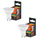 2 Lâmpadas Par16 Ledvance 4w 3000k Luz Quente 350lm Gu10