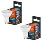 2 Lâmpadas Par16 Ledvance 4w6500k Luz Fria Biv 370lm Gu10