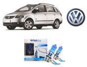 2 Lampadas Super Brancas para Farol De Milha H3 com 8500K para Volkswagen Spacefox ano 2003 a 2009