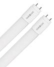 2 Lâmpadas Superled Tubular Ourolux T8 9W Bivolt Cor da Luz 3000K Branco Quente