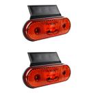 2 Lanterna Lateral Caminhão Carreta Facchini LED AM +Suporte 2 Lanterna Lateral Caminhão Carreta Facchini LED AM +Suporte
