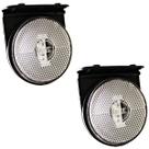 2 Lanterna Lateral Carreta Randon 88mm LED BIVOLT CR +Suporte