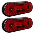 2 Lanterna Lateral para Caminhão Carreta Facchini LED BIVOLT VM 2 Lanterna Lateral para Caminhão Carreta Facchini LED BIVOLT VM