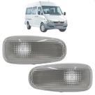 2 Lanterna Lateral Paralama Pisca Seta Cristal Sprinter 2004 2005 2006 2007 2008 2009 2010 2011 2012