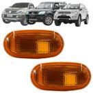 2 Lanterna Pisca Lateral L200 Triton Pajero Tr4 Pajero Dakar Sport Outdoor 2007 Até 2015 Âmbar
