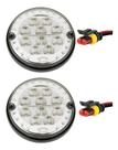 2 Lanterna Traseira 125mm Ônibus Comil Mascarello Neobus 10 LED CR 24V + Conector 2 Lanterna Traseira 125mm Ônibus Comil Mascarello Neobus 10 LED CR 24V + Conector