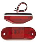 2 Lanterna Traseira Teto 2LED VM 12volts Ônibus Busscar Induscar Mascarello Caminhão Van Trailer