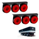 2 Lanternas 3 Marias Librelato LED Rubi 85mm Saída Fios
