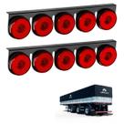 2 Lanternas 5 Marias Librelato LED Rubi 85mm Saída Fios