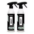 2 limpador de pneu plastico borracha delet vonixx 500ml