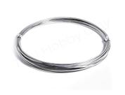 2 Linhas de Aço Inox polido brilhante Duro 0,25 mm com 10 Mt