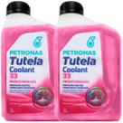 2 Litros Aditivo Pronto Uso Coolant 33 Rosa Tutela Petronas Orgânico