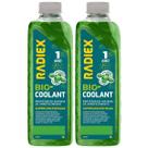 2 Litros Aditivo Protetor Verde Super Concentrado de Radiador Bio Coolant Fluido Solução Original
