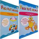 2 Livros Coleção Faça Você Mesmo: Trenzinho e Cangurus Material Pré-Recortado e Fácil de Montar