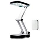 2 Luminária Luz De Mesa Articulável 24 Leds Led Light Flx