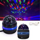 2 Luminárias Abajur Estrelas Lua Projetor USB Teto Quarto