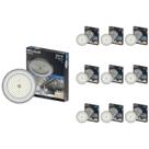2 Luminárias Led 6500k 200w Biv 24000lm Ledvance Bellalux
