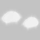2 Luminárias LED Nuvem Sonhos de Luz 2 Luminárias LED Nuvem Sonhos de Luz