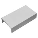 2 luva acabamento para canaleta 20x10 sistema x margirius
