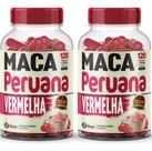 2 Ma ca Peru ana Vermelha 120 Cápsulas 500mg Premium