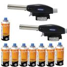 2 Maçaricos Ferimte MA54 + 8 carga Nautika 227g 2 Maçaricos Ferimte MA54 + 8 carga Nautika 227g