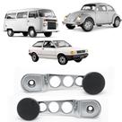 2 Manivelas Vidro Cromadas Sport Fusca Brasília Gol Kombi - UN / 2 F103