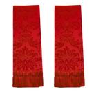 2 Mantas Xale Para Poltrona Pequena Peseira 0,70 X 1,80