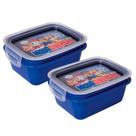 2 Marmita Bebê Pote Hermético Infantil Merenda Lanche Escolar 630ML -