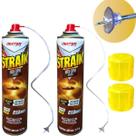 2 Mata Cupim Madeira Porta Aerosol Straik C/ Aplicador 400ml Dexter Latina