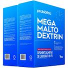2 Mega Malto Dextrin Suplemento Em Pó Caixa 1kg Guaraná Açaí