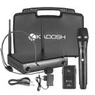 2 Microfone Sem Fio Uhf K412c C/ Bodypack Receptor 2 Antenas 2 Microfone Sem Fio Uhf K412c C/ Bodypack Receptor 2 Antenas