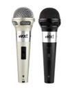 2 Microfones Dinâmico Cor Preto e prateado Mxt M201