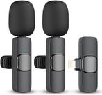2 Microfones Lavalier Sem Fio Caiord para iPhone e iPad
