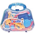 2 Mini Maleta De Medico Azul Com Acessórios Infantil Barato