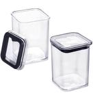 2 Mini Pote Empilhável 160ml Hermético Porta Tempero Sementes Granulados Itens de Costura