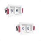 2 Mini Spot Downlight Duplo Led Embutir Varanda 4000k Bet85 2 Mini Spot Downlight Duplo Led Embutir Varanda 4000k Bet85