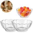 2 Mini Tigelas Redonda Bowl de Vidro P/ Sobremesas 150ml