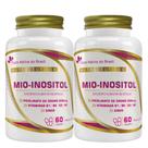 2 Mio Inositol + Cromo + Zinco e Vitaminas B1 B6 D3 K2 60 Cápsulas